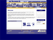 Tablet Screenshot of joepresswood.com
